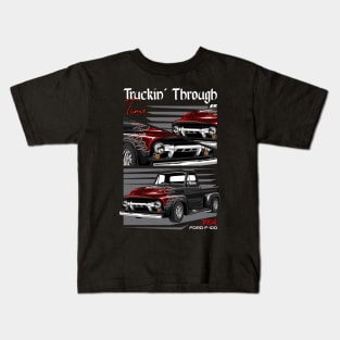 Retro F-100 Truck Kids T-Shirt